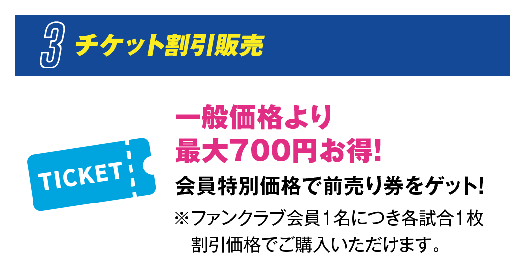 チケット割引販売