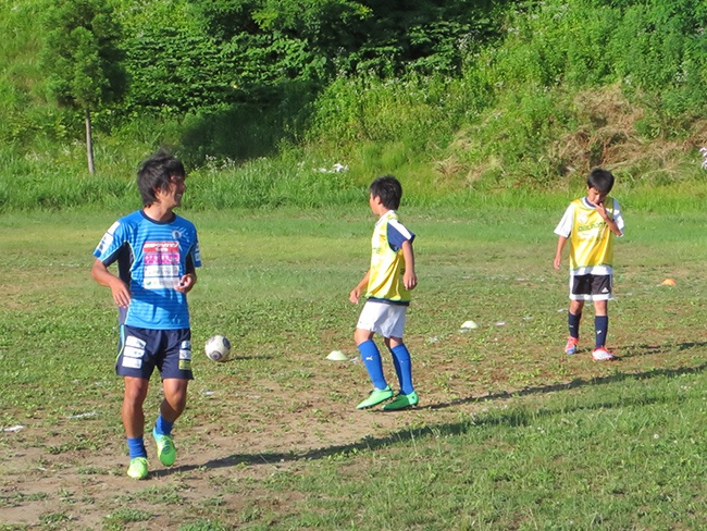 7 1 旭川サッカースポーツ少年団を訪問しました ブラウブリッツ秋田