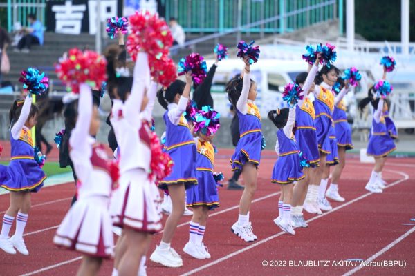 6.11「ブラウブリッツ秋田チアダンスフェスティバル」開催及び