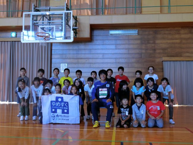 9.28 秋田市立勝平小学校にて「ゆめすく」を行いました